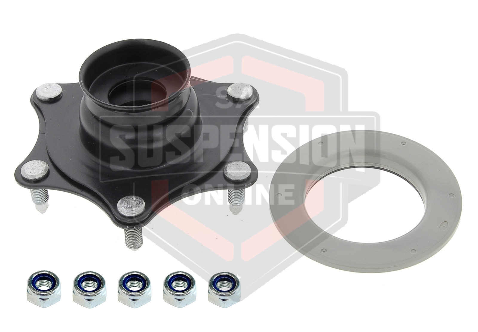 KYB Suspension Strut Mount Incl. Bearing & Mounting Nuts/Bolts