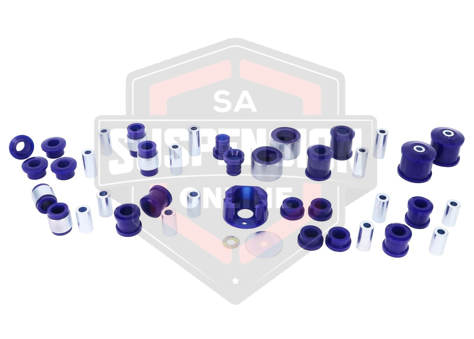 SuperPro Rear Trailing Arm Lower-Front & Rear Bushing Kit | 2006 BMW 325i (SPF3953-90K)