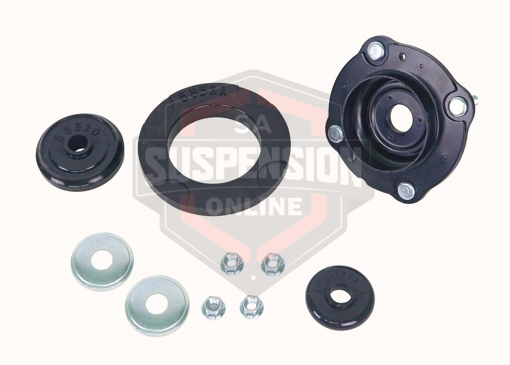 Strut Mounting Kit Strut mount - kit (Mounting Set- suspension strut support mount ...