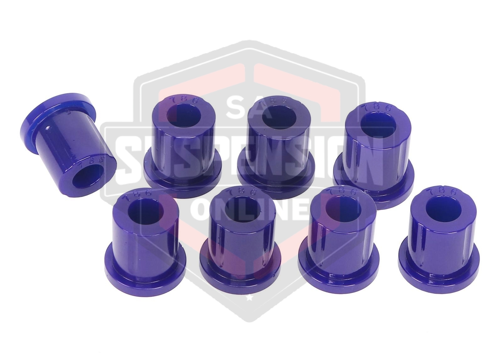 SuperPro Leaf Spring Bush Kit (Bushing leaf spring) Rear Superpro