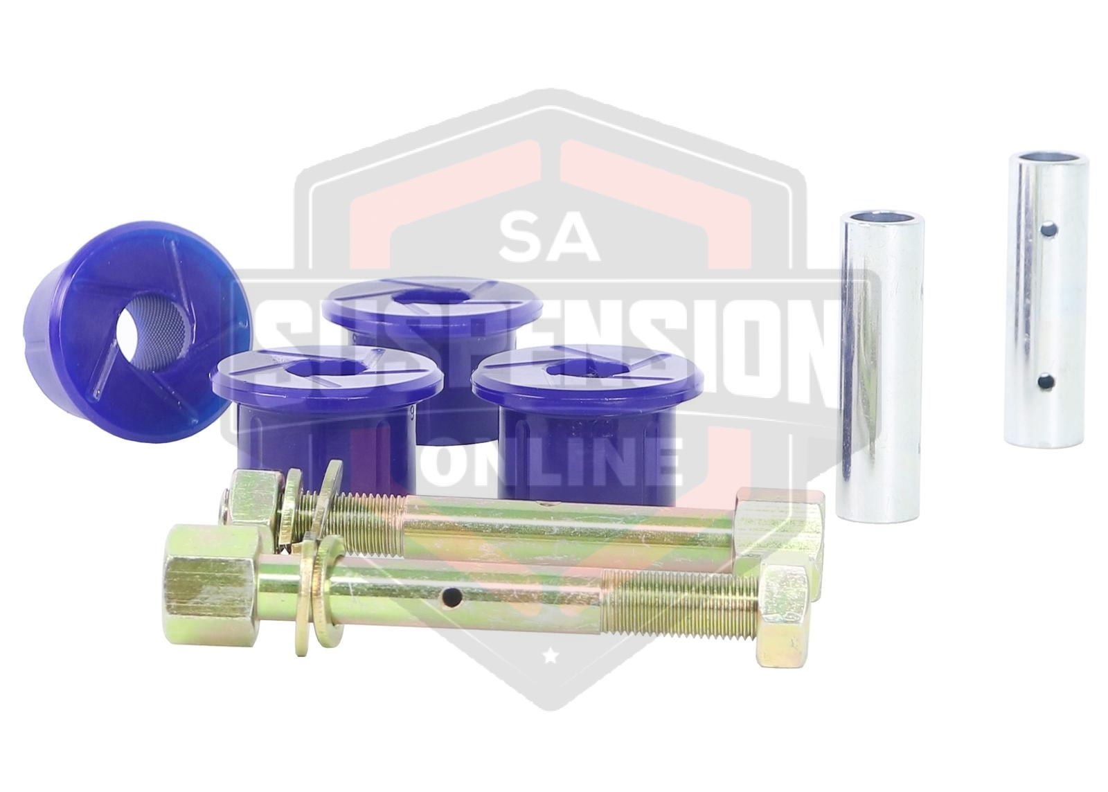 SuperPro Greasable Pin and Bush Kit Front Eye (Bushing leaf spring