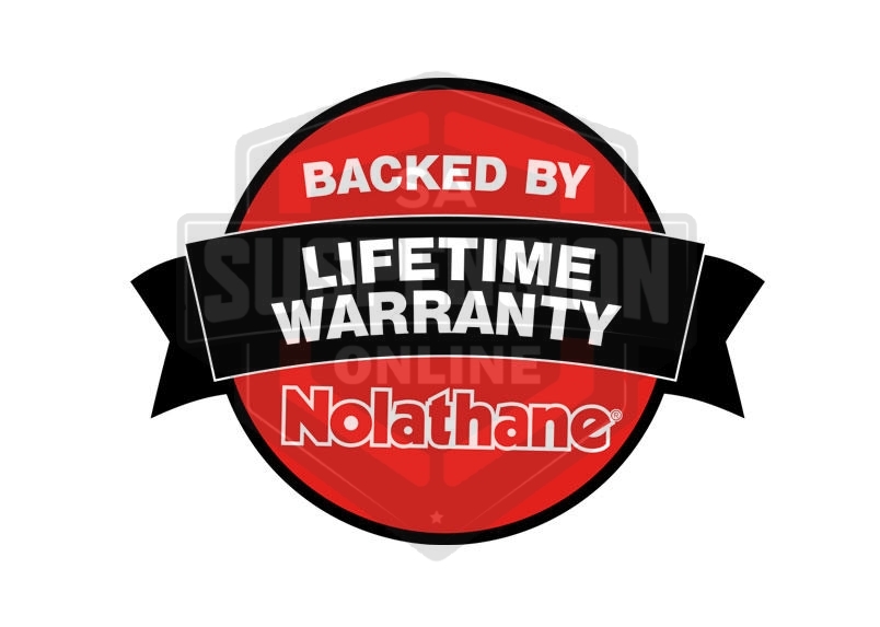 2x Coil Springs Pad Lower Bushing Kit (Spring Seat) Rear Nolathane