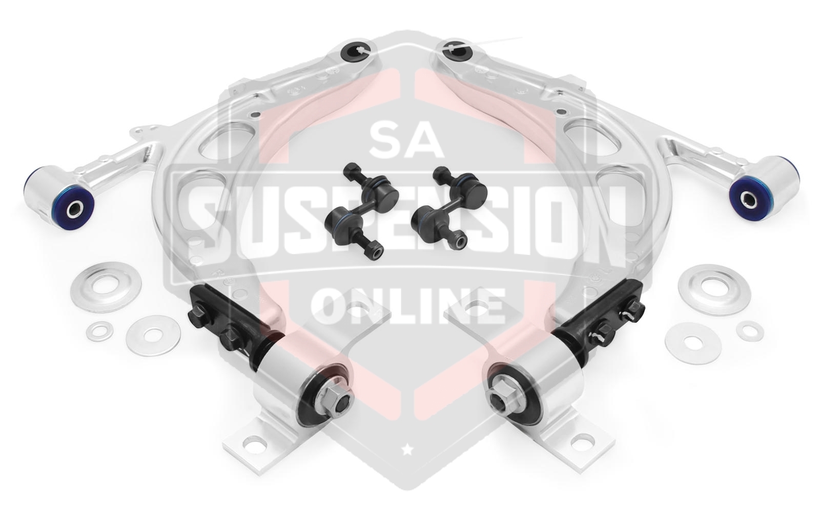 SuperPro Alloy Arm Kit (Control/Trailing Arm wheel suspension) Front
