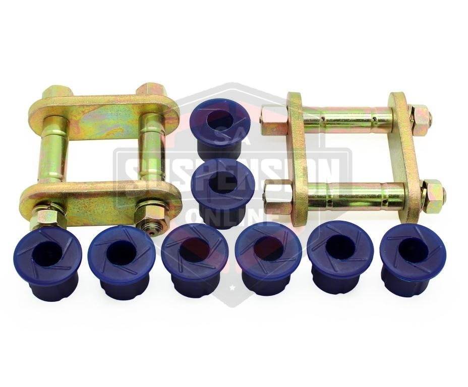 SuperPro Greasable ShFits Ackle and Bushing Kit (Bushing leaf spring