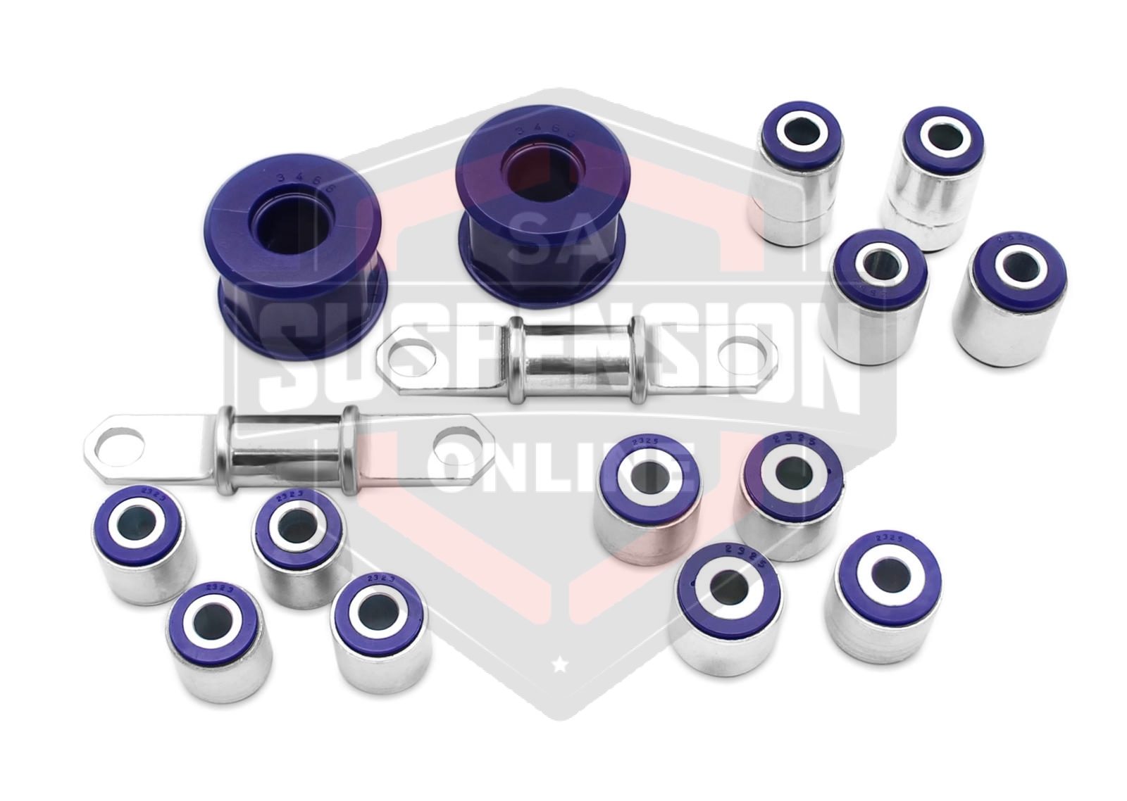 SuperPro Lower Shock-to-Control Arm Bushing Kit | Land Rover Discovery (17-24) (SPF5348K)