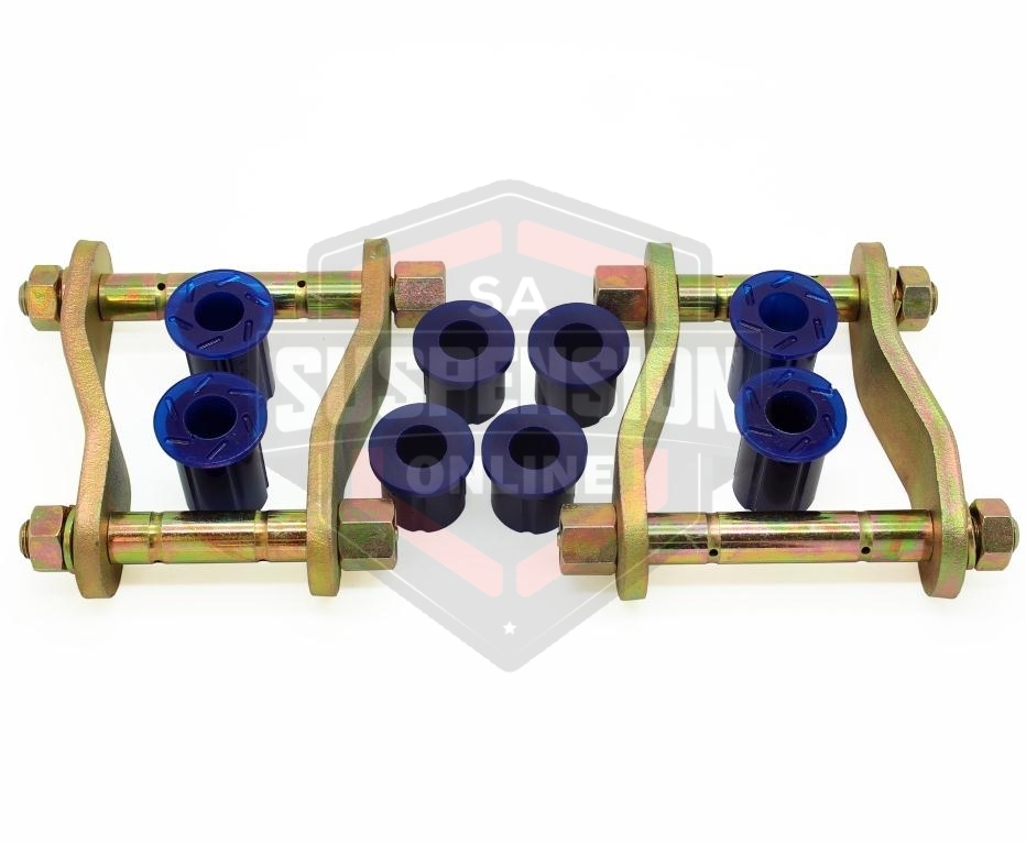 SuperPro Greasable ShFits Ackle and Bushing Kit (Bushing leaf spring
