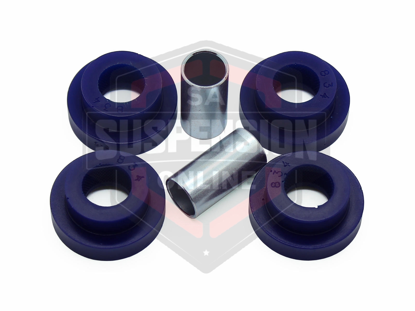 SuperPro Front Control Arm Upper-Inner Bushing Kit | 1964 - 1967 Ford Mustang (SPF2893K) main image 1