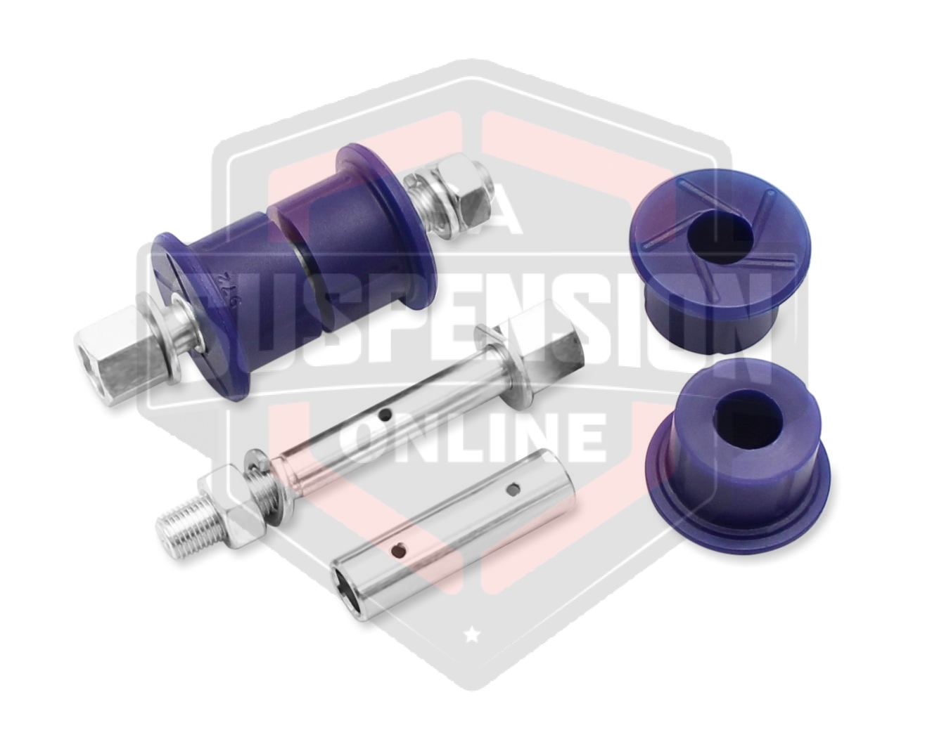 SuperPro Greasable Pin and Bush Kit Front Eye (Bushing leaf spring