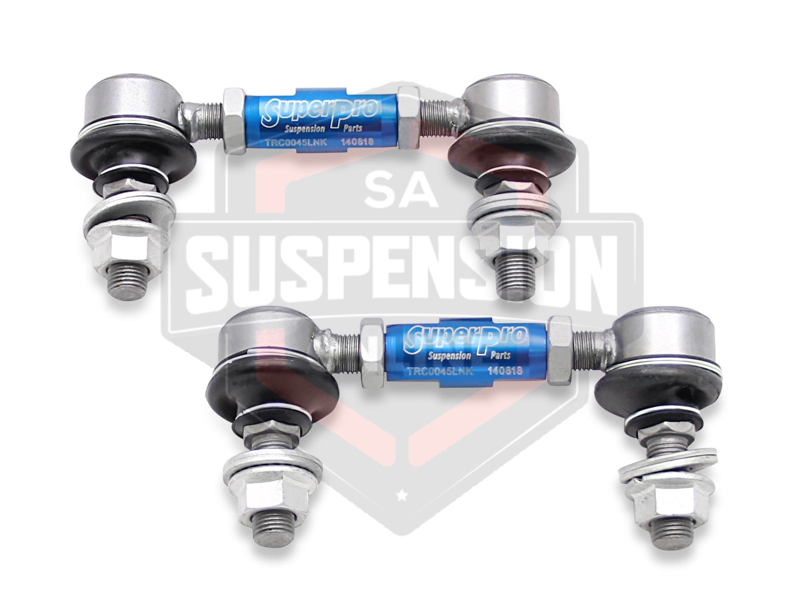 SuperPro Front Sway Bar Link Kit - Heavy Duty Adjustable | 2009+ Nissan GT-R R35 (TRC1225L) main image 0