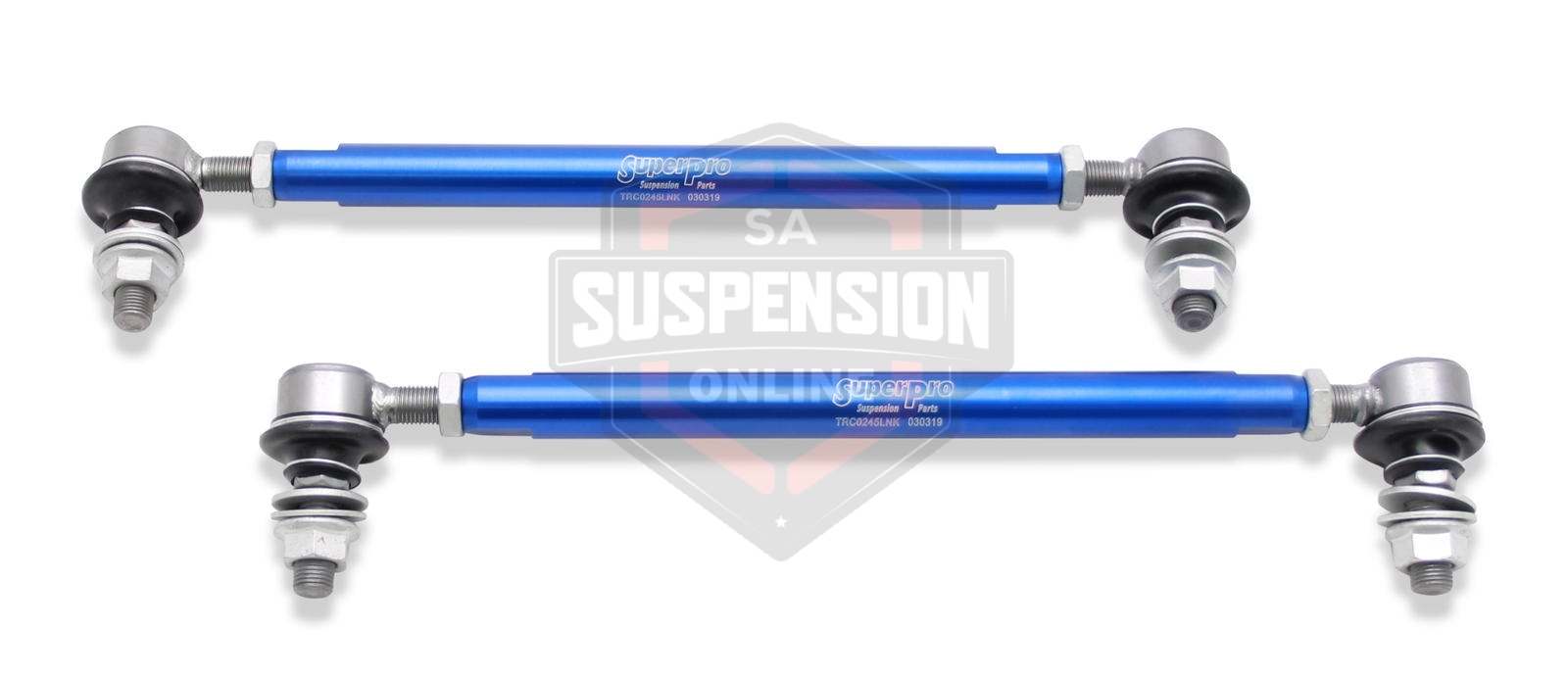 SuperPro Front Sway Bar Link Kit - Heavy Duty Adjustable | 2003-2009 Nissan 350Z Z33 (TRC1225A) main image 1