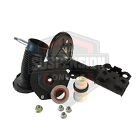 KYB Excel-G Suspension Strut Kit - Includes Strut- Strut Mount with Bearing, & Protection Kit (Shock Absorber) Right Front
