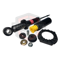 KYB Excel-G Suspension Strut Kit - Includes Strut- Strut Mount with Bearing, & Protection Kit (Shock Absorber) Rear