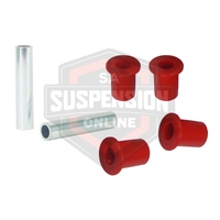 Spring - eye front/rear and shFits Ackle bushing (Bushing- leaf spring) 