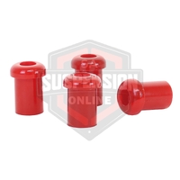 Spring - eye fits rear and shFits Ackle bushing (Bushing- leaf spring) Rear