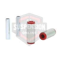 Spring - eye fits rear and shFits Ackle bushing (Bushing- leaf spring) Rear