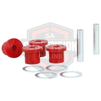 Spring - bushing kit (Bushing- leaf spring) fits rear