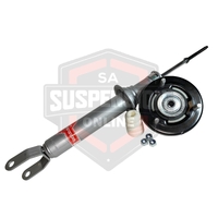 KYB Gas-A-Just Suspension Strut Kit - Includes Strut- Strut Mount, & Bump Stop (Shock Absorber) Front