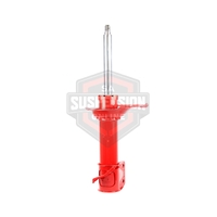 KYB AGX Suspension Strut - Adjustable Valving (Shock Absorber) Right fits rear