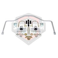 Sway bar - 18mm non adjustable (Stabiliser Bar- suspension) fits rear