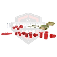 Leaf Spring - Bushing and Greaseable ShFits Ackle/Pin Kit (Spring Shackle) fits rear
