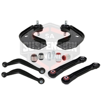 Control Arm Lower and Upper - Arm Kit (Control/Trailing Arm Kit- wheel suspension) Rear