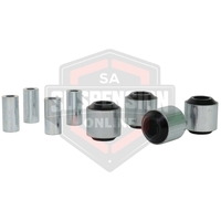 Control arm - lower rear inner and outer bushing (Mounting Kit- control/trailing arm mounting) 