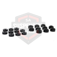 Body Mount - Bushing Kit (Mounting- fits vehicle frame) Front and fits rear